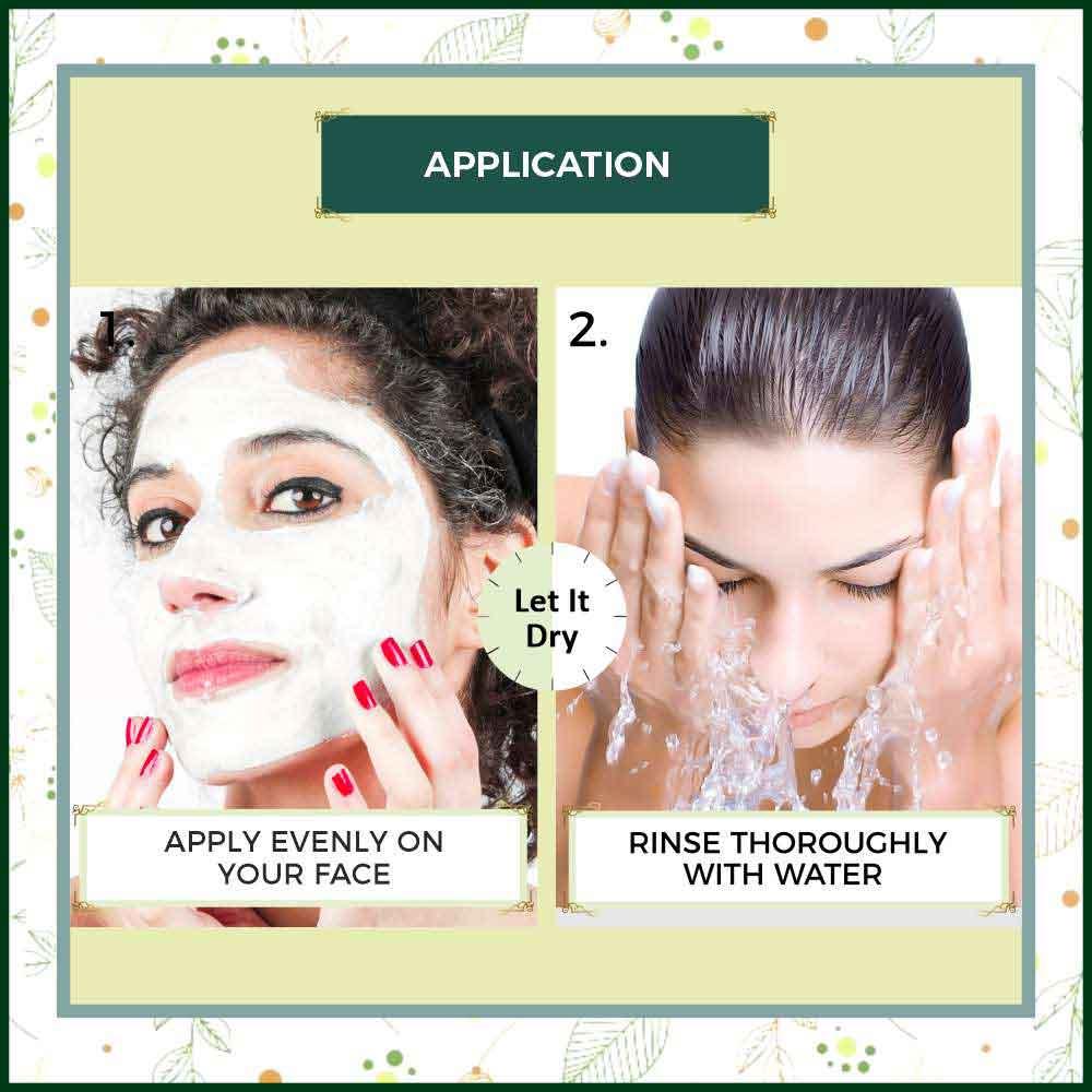Bio Organic Acne Control Face Pack DIY Combo Beauty Kit - 90g + 30ml - Image 2