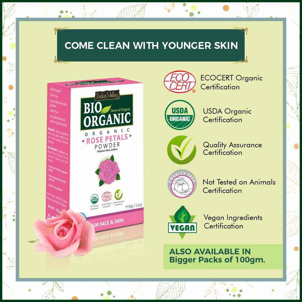 Bio Organic Acne Control Face Pack DIY Combo Beauty Kit - 90g + 30ml - Image 4
