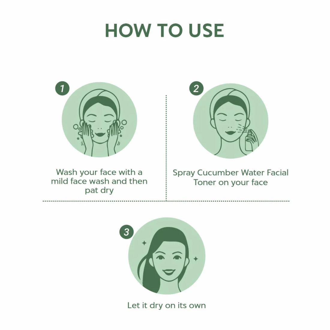 Cucumber Water Toner For Hydrating Skin - 250ml - Image 5
