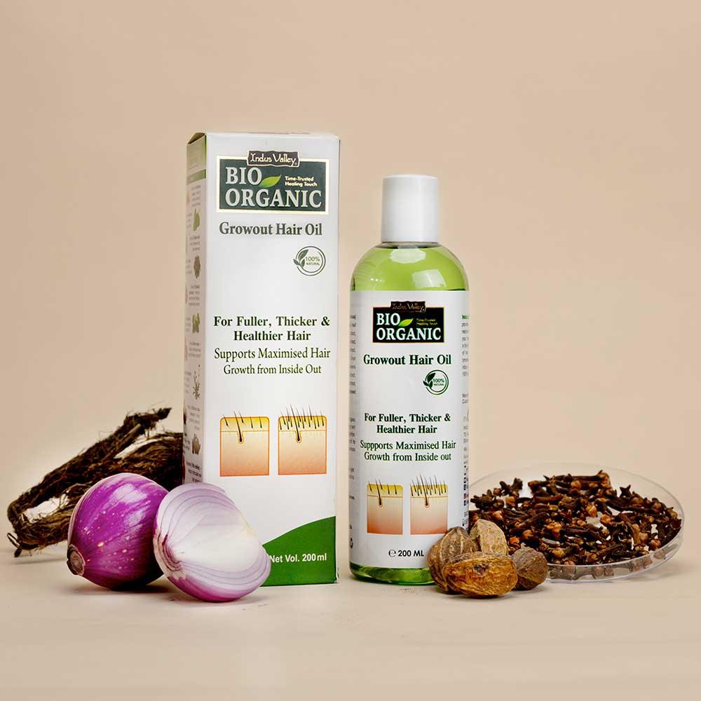 Growout Hair Oil for natural hair growth & nourishment