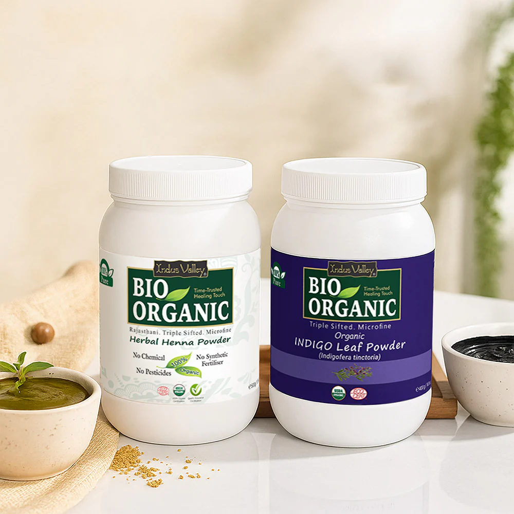 Bio Organic Indigo Leaf Powder for Natural Hair Coloring - Image 13