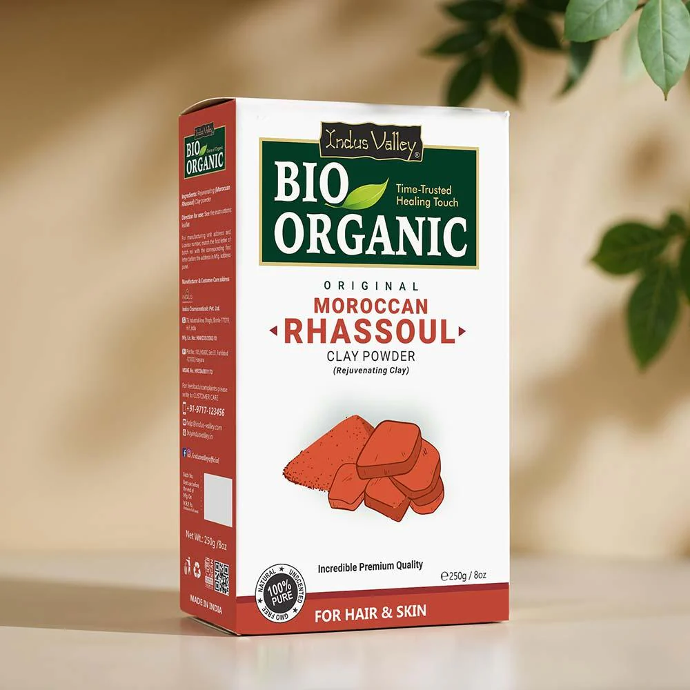 Bio Organic Moroccan Rhassoul Clay Powder - 250gm
