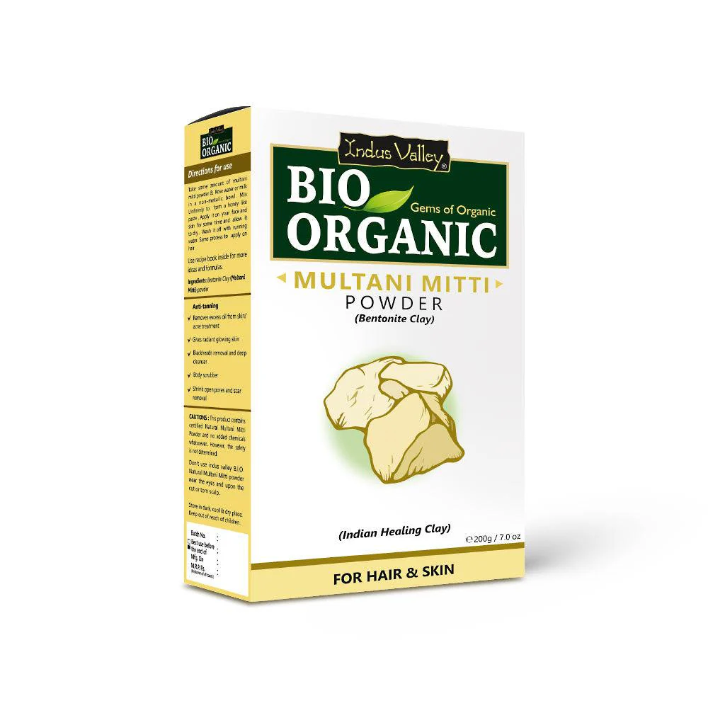 Bio Organic Multani Mitti Powder for Hair and Face Pack - Image 7