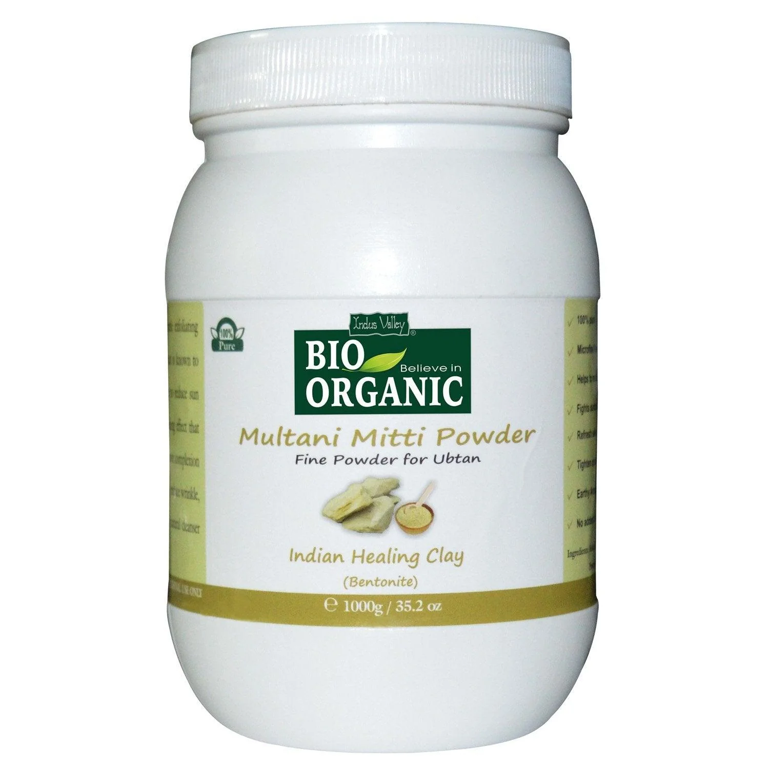 Bio Organic Multani Mitti Powder for Hair and Face Pack - Image 8