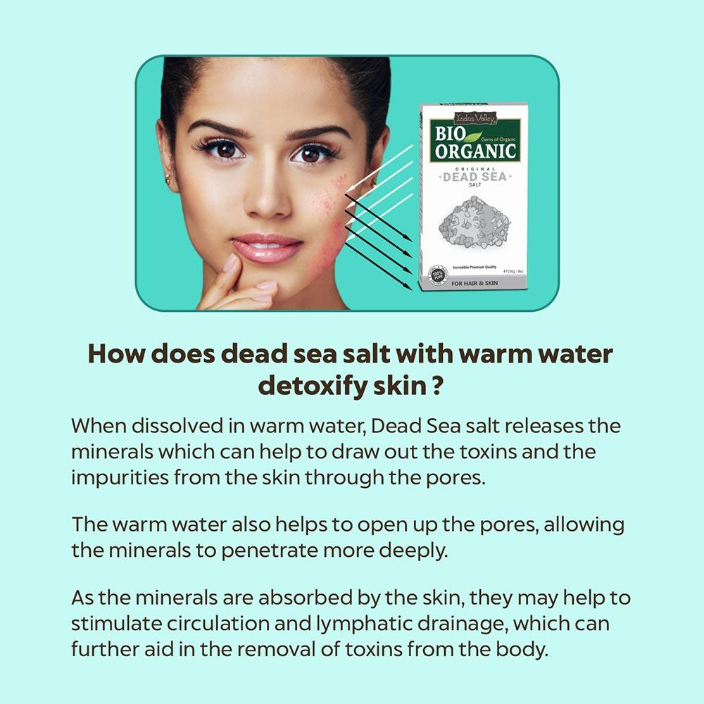 Bio Organic Original Dead Sea Salt - 250gm - Image 4