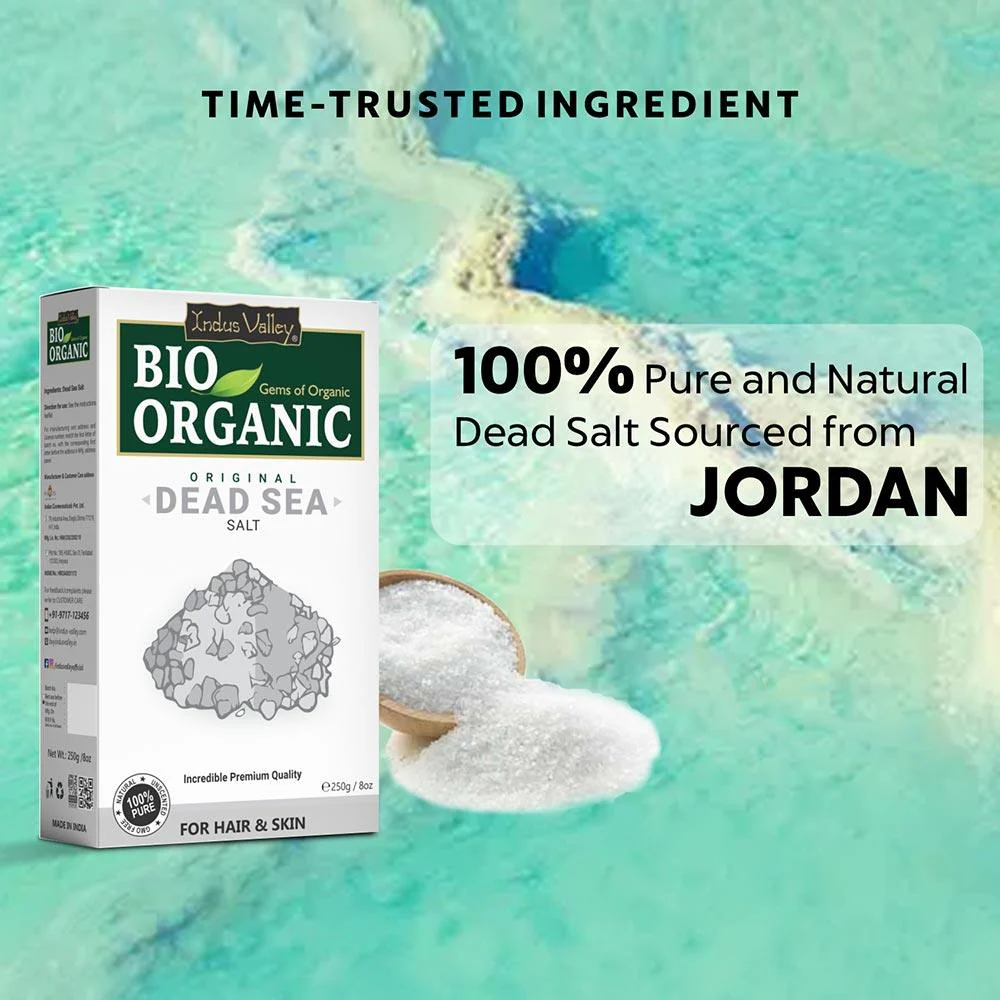 Bio Organic Original Dead Sea Salt - 250gm - Image 5