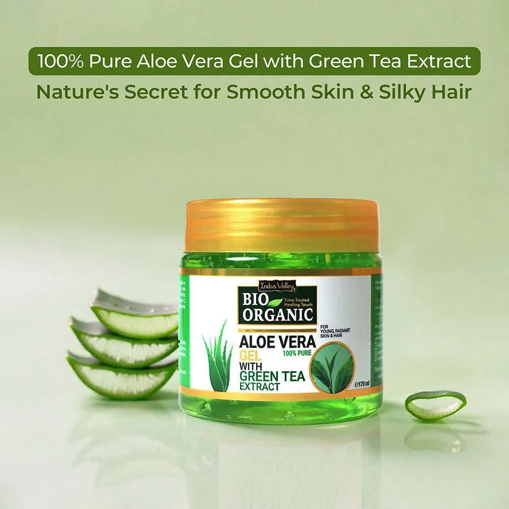 Bio Organic Pure Aloe Vera Gel - Pack of 4 - Image 5