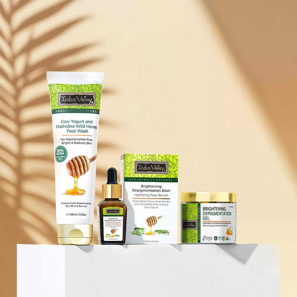 Brightening Depigmentation Gel for Reducing Pigmentation & Dark Spots With Cow Yogurt & Mashobra Honey - Image 12