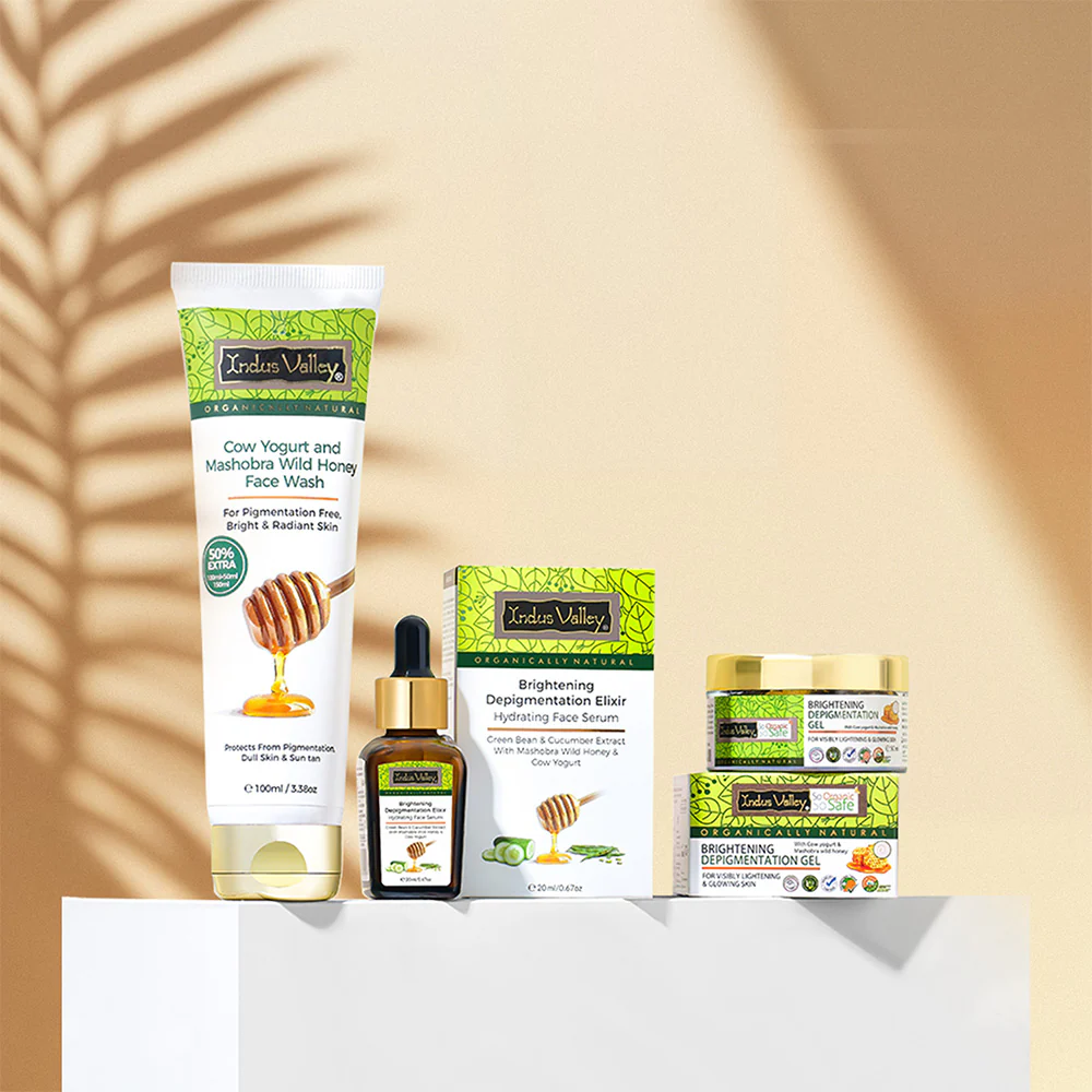 Brightening Depigmentation Gel for Reducing Pigmentation & Dark Spots With Cow Yogurt & Mashobra Honey - Image 13