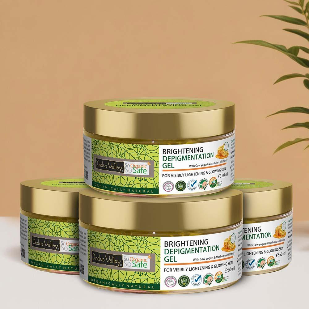 Brightening Depigmentation Gel for Reducing Pigmentation & Dark Spots With Cow Yogurt & Mashobra Honey - Image 21