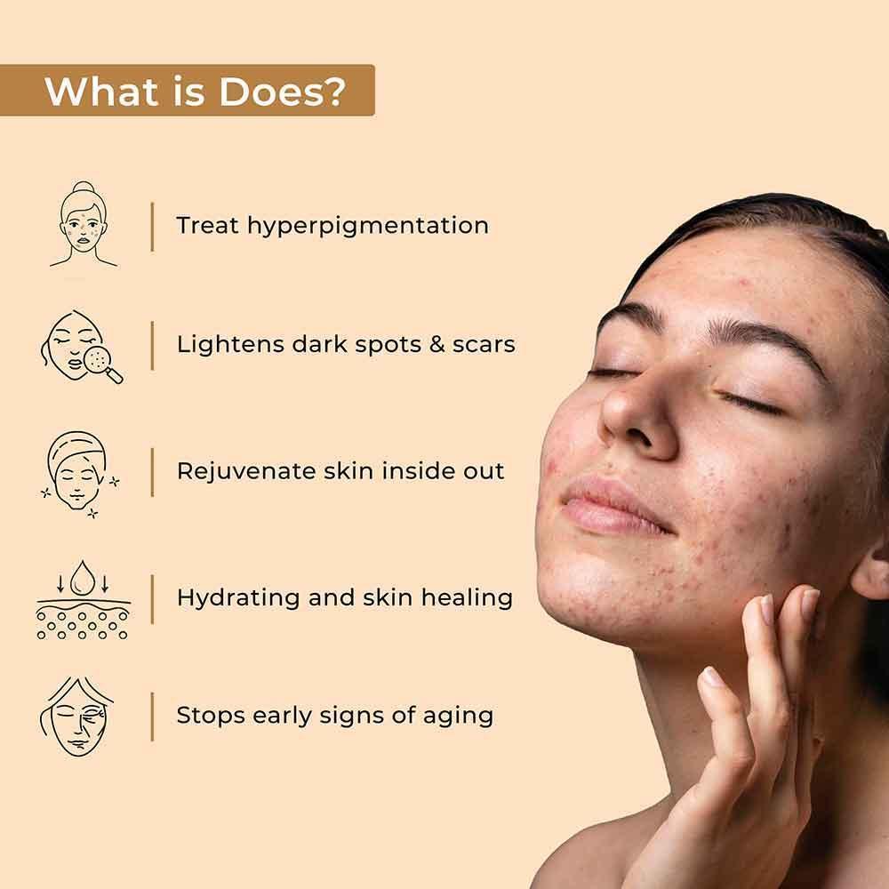 Brightening Depigmentation Gel for Reducing Pigmentation & Dark Spots With Cow Yogurt & Mashobra Honey - Image 8