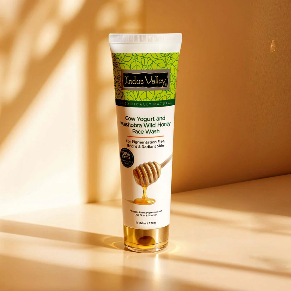 Cow Yogurt Organic Honey Face Wash