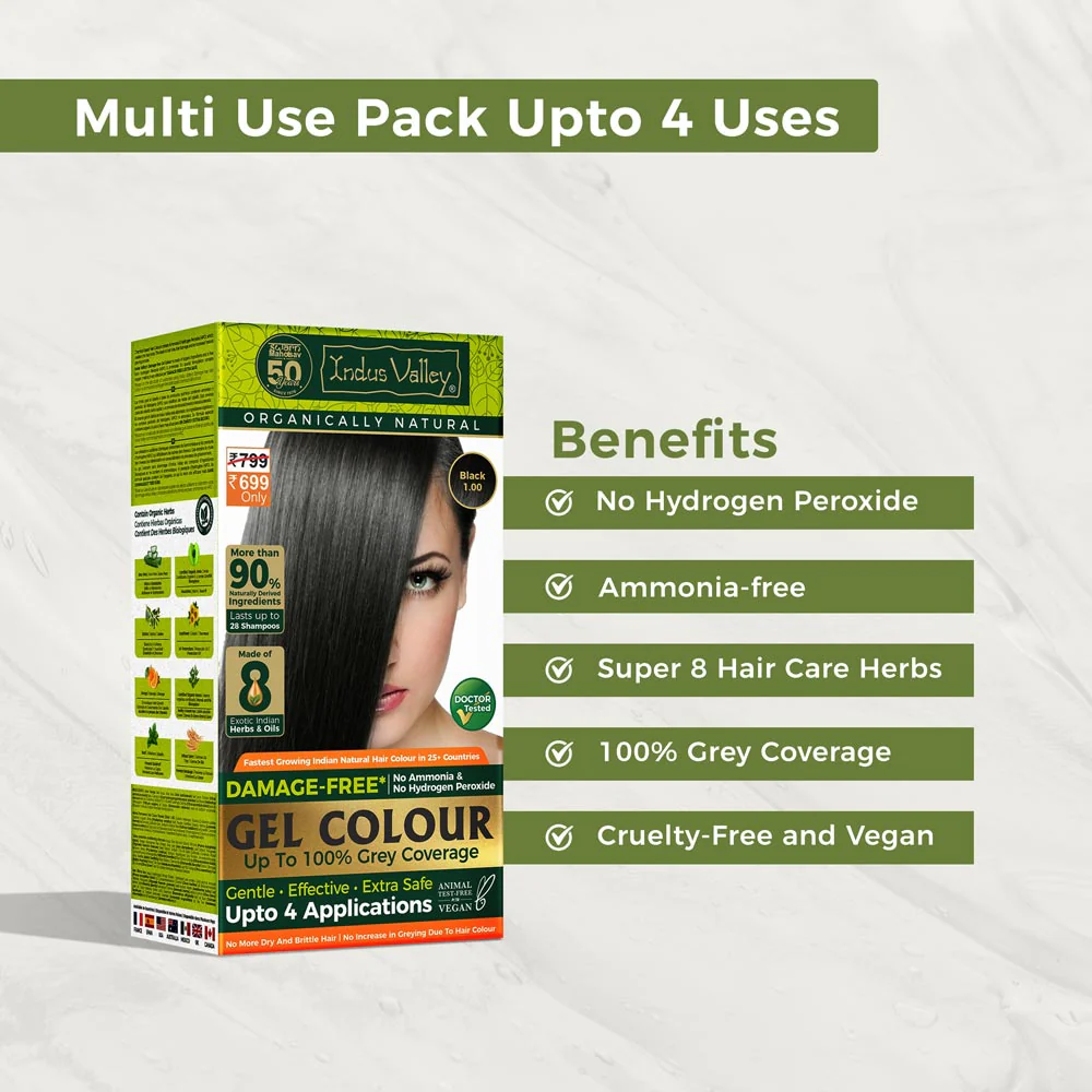 Damage Free Gel Colour - Burgundy 3.6 - Image 2