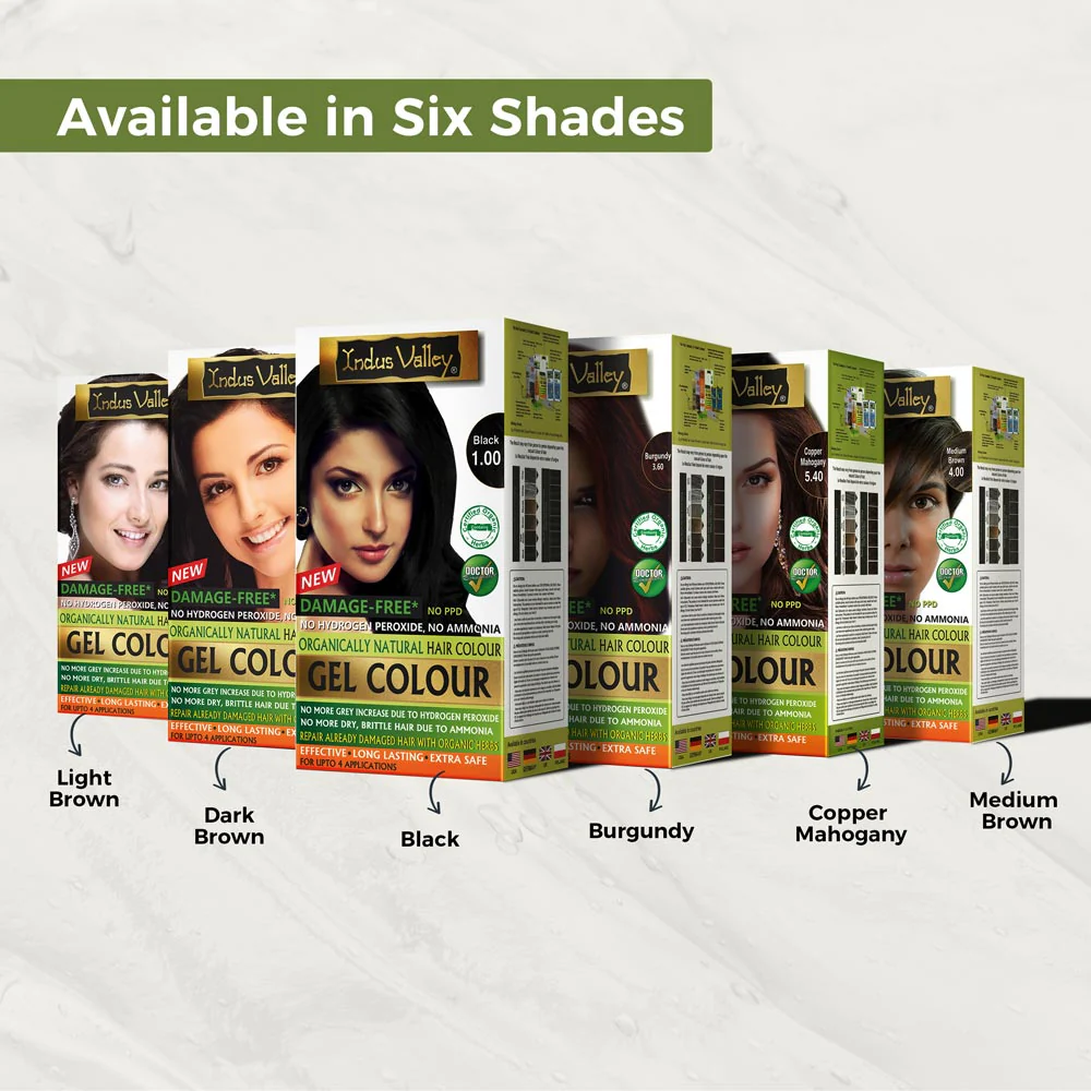 Damage Free Gel Colour Copper Mahogany - 200ml + 20g - Image 7