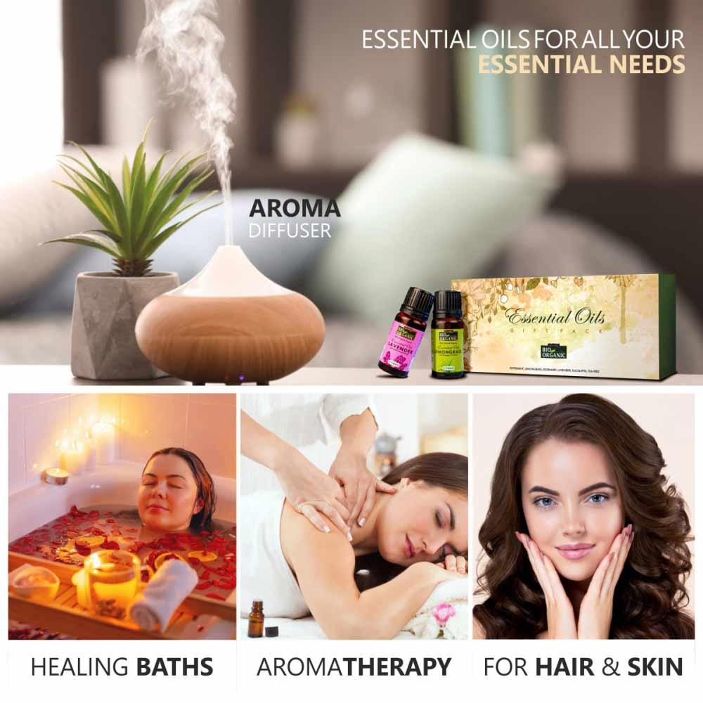 Essential Oils Gift Pack - Pack of 6 (10ml each) - Image 4
