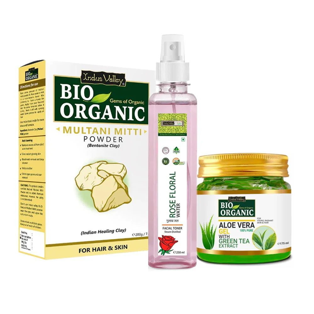Face Pack For Open Pores Tightening Combo