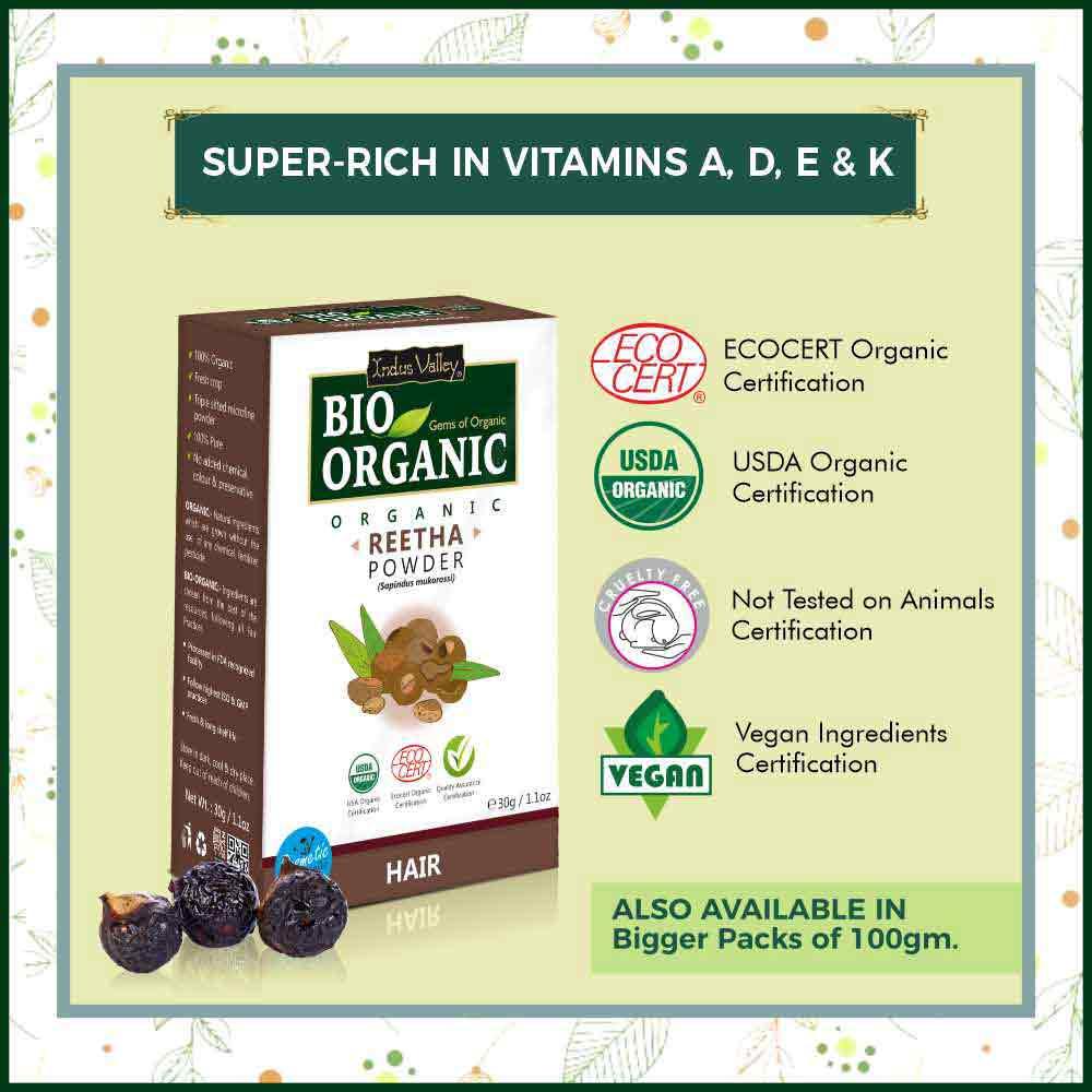Bio Organic Hair Revitalising Pack DIY Combo Beauty Kit - 120gm - Image 5