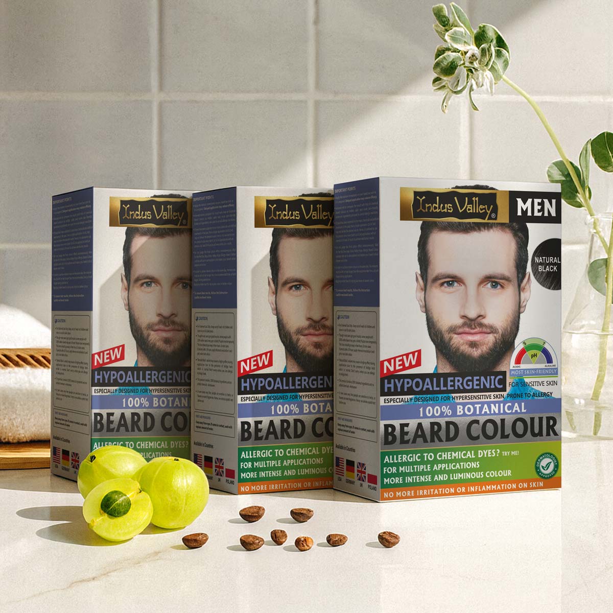 Hypo Allergic Beard Colour - Pack of 3 - Image 2