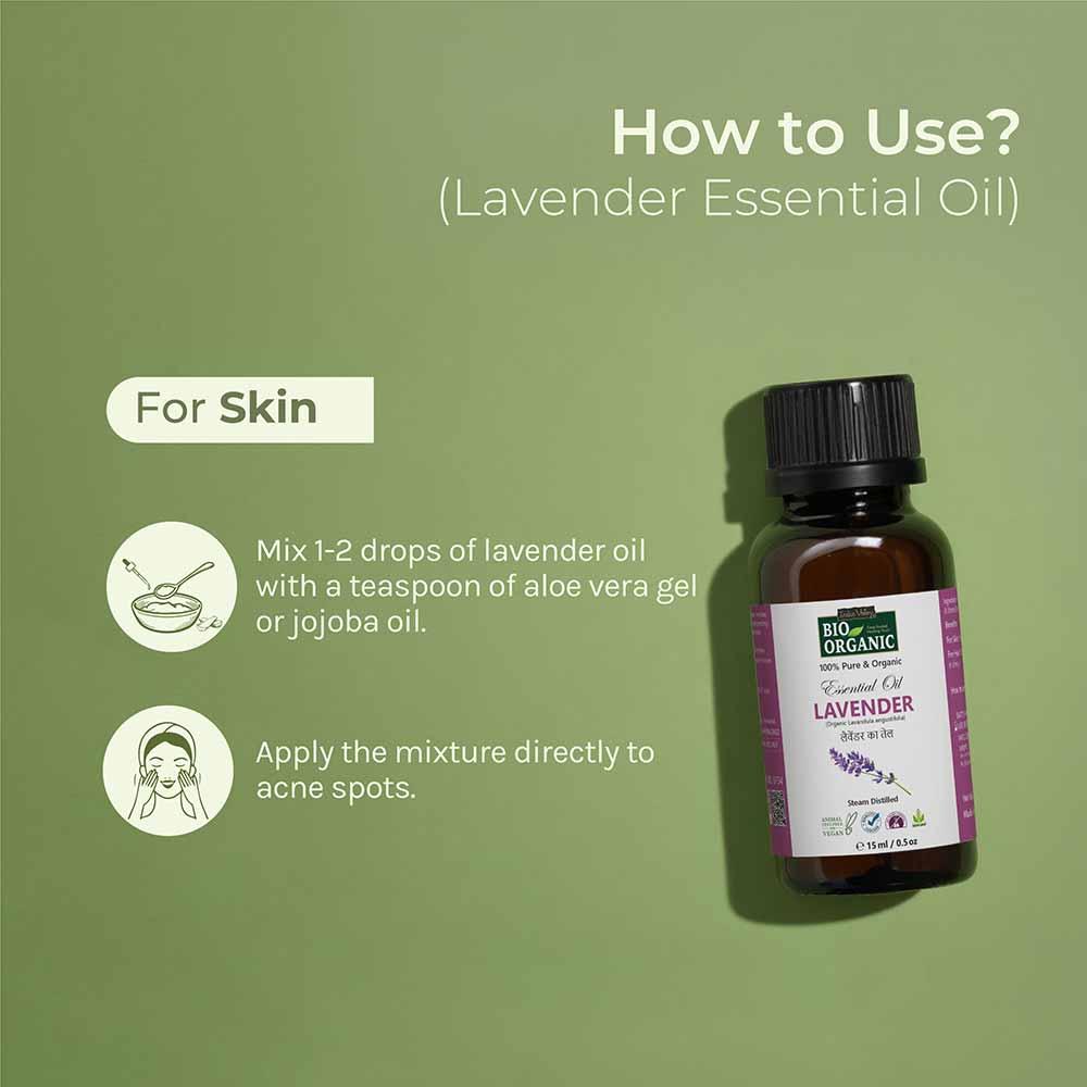 Pure & Organic Lavender Essential Oil - 15ml - Image 3