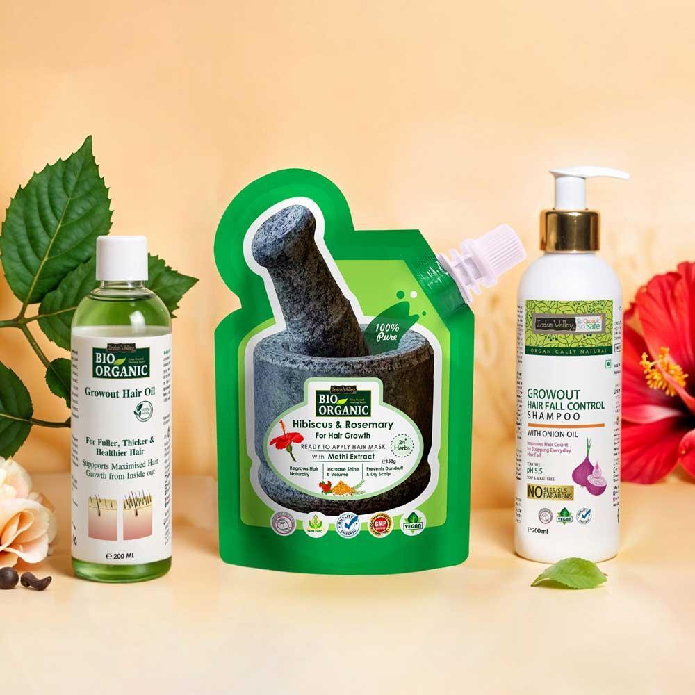 Ready-to-Apply Hair Growth Mask With Hibiscus, Rosemary & Methi Seeds - 150gm - Image 7