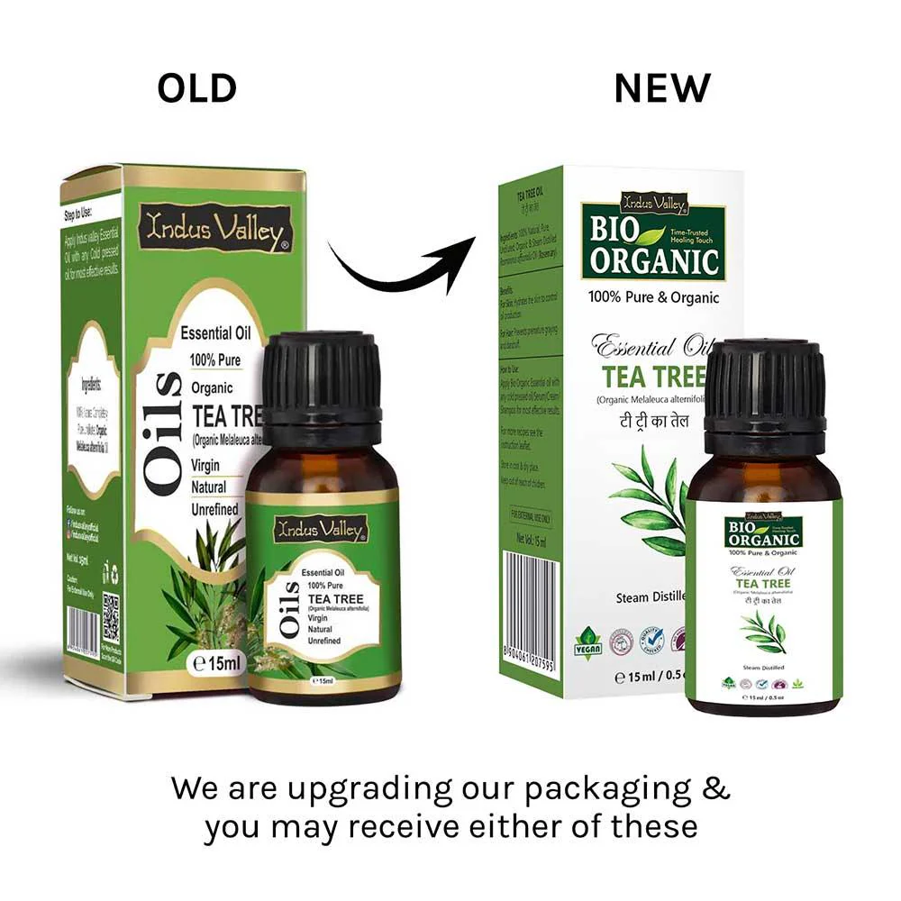 Pure & Organic Tea Tree Essential Oil - 15ml - Image 2